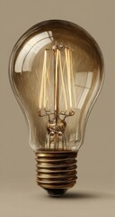 Vintage Edison style light bulb