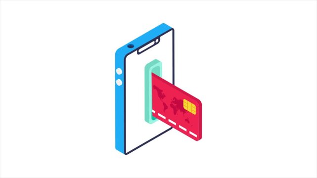 Card Payement Animation MP4 File
