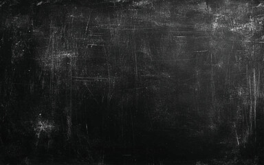 Obraz premium Old blank dirty chalkboard. Vector design.