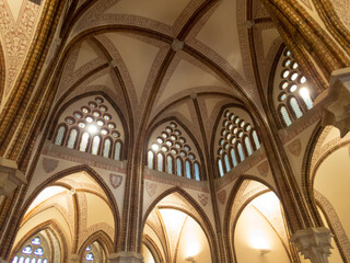Episcopal palace in Astorga, Leon, Castilla y Leon, Spain