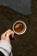Small cup of tea