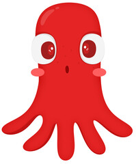Cute Pastel Jellyfish Cartoon