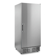 medical refrigerator on white background 