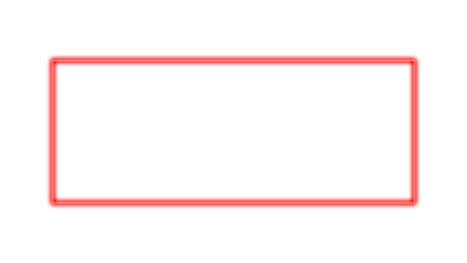 A simple red rectangular shape with rounded corners, isolated on a white background.