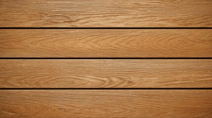 Fototapeta premium Horizontal oak planks with elegant linear grain patterns, matte surface, and balanced warm tones for background design