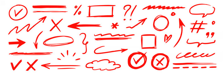 Hand drawn line arrow chalk b...