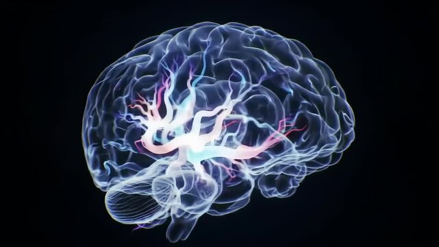 Illuminating Cerebral Anatomy: A Visual Exploration of the Human Brain and Vascular Network