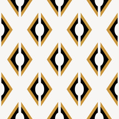 Seamless abstract geometric pattern. Vector Illustration.