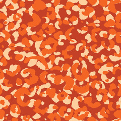Abstract modern leopard seamless pattern. Animals trendy background. Color decorative vector stock illustration for print, card, postcard, fabric, textile. Modern ornament of stylized skin. © Alla