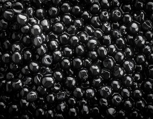 Close-up view of black caviar (1)