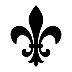 Explore the elegance of fleur de lis vector art a symbol of french heritage and royalty design element © black man