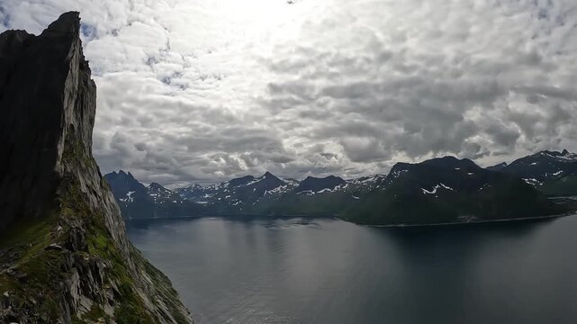 Segla auf Senja, Vesteralen in Norwegen zur Sommersonnenwende