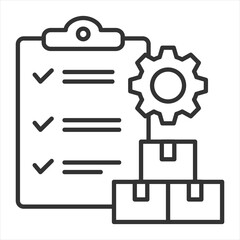 Inventory Outline Icon