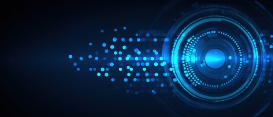 Abstract digital technology background