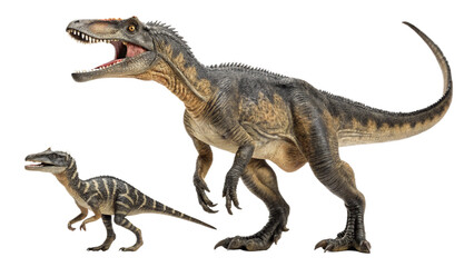 Baryonyx, isolated on a transparent background PNG