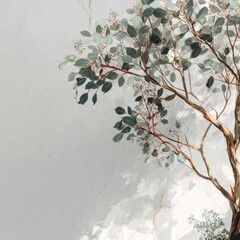 Elegant Eucalyptus Branch Design