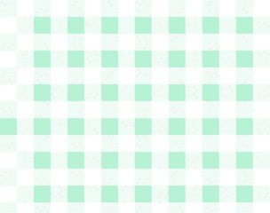Gingham pattern set. Tartan checked plaids in blue, Green, white. Seamless pastel vichy backgrounds for tablecloth, dress, skirt, napkin, or other Easter holiday textile design