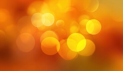 Abstract bokeh background of warm, autumnal colors