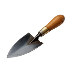 Wooden Handle Garden Trowel, Durable Hand Tool for Planting & Transplanting