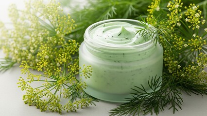 glass of milk and christmas tree