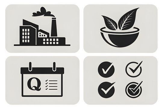 set of icons for business