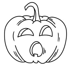 Halloween Pumpkins Illustration