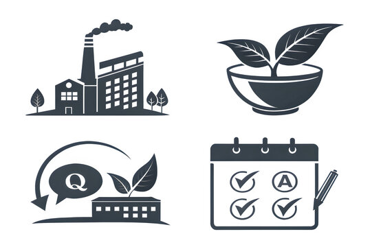 set of icons for business