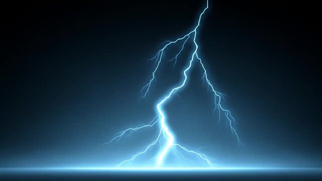 Lightning strike isolated