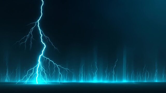 Abstract lightning background