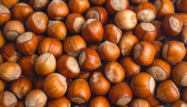 Hazelnuts close-up (1)