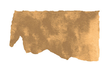 Textured piece of torn paper