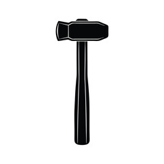 Zoo Keeper element isolated hammer on white background