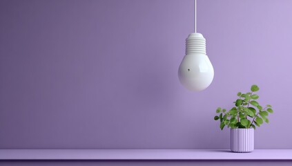 A minimalist interior scene