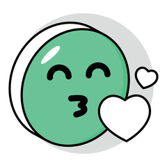 Love Colored Outline Icons