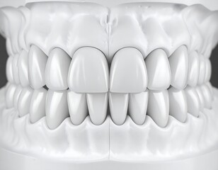 3D model of a human mouth