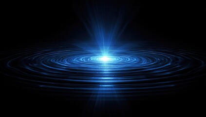 Abstract celestial ripples