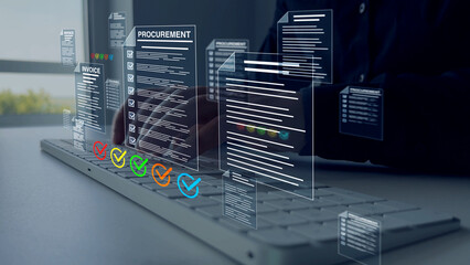 Procurement workflow documentation and efficiency in acquiring services. Includes contracts,...