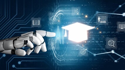 AI assists in online learning, digital education, and virtual classroom by personalizing content,...