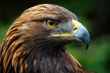 Fototapeta premium Close-up profile of a golden eagle (3)