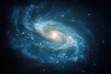 Spiral galaxy in deep space (7)