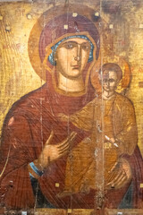 Obraz premium Historic Arkadi Monastery in Crete, Greece. A UNESCO-recognized heritage site and symbol of Cretan history, culture, and architecture. 