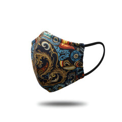 face mask isolated on white background