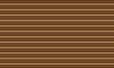 Seamless horizontal stripes pattern in various shades of brown and beige vector