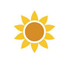 sunflower logo icon