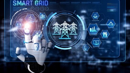 AI optimizes smart grid infrastructure by integrating renewable energy, managing distribution, and enabling intelligent demand response for sustainable power systems Marrow