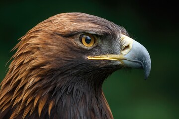 Fototapeta premium Close-up profile of a golden eagle (6)