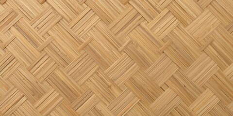 Natural bamboo weaving patterns close-up textured background indoor aesthetic design for creative projects