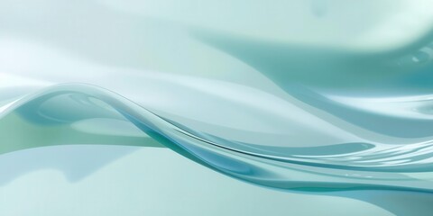 Fototapeta premium Flowing water motion abstract design digital art tranquil environment close-up view serenity and calmness