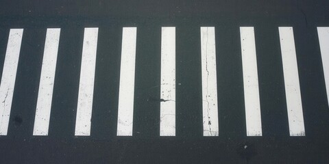 Walking across urban zebra crossings city streets photography daytime aerial view urban mobility concepts