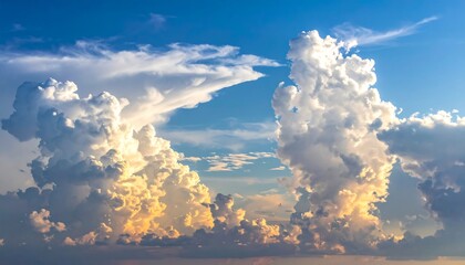 Dramatic cloudscape at sunset